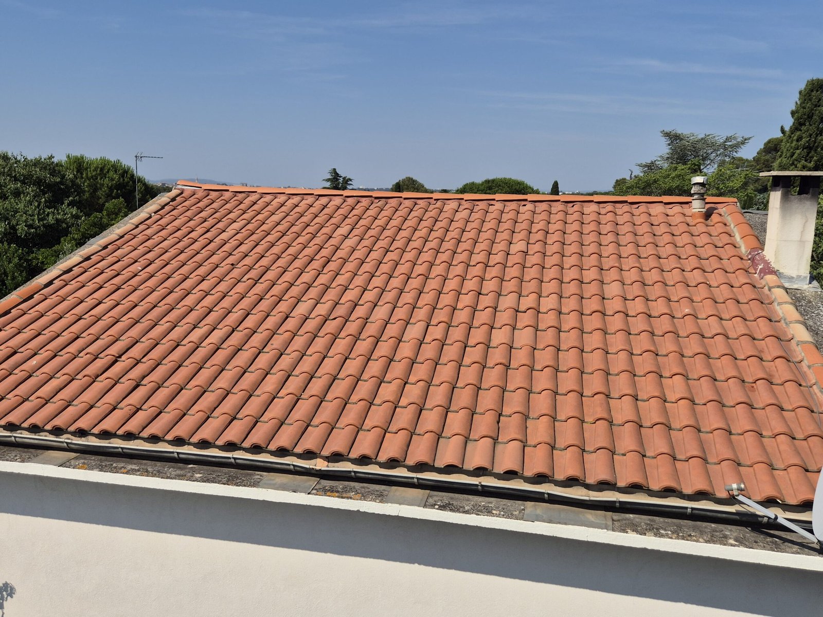 Nettoyage de toiture