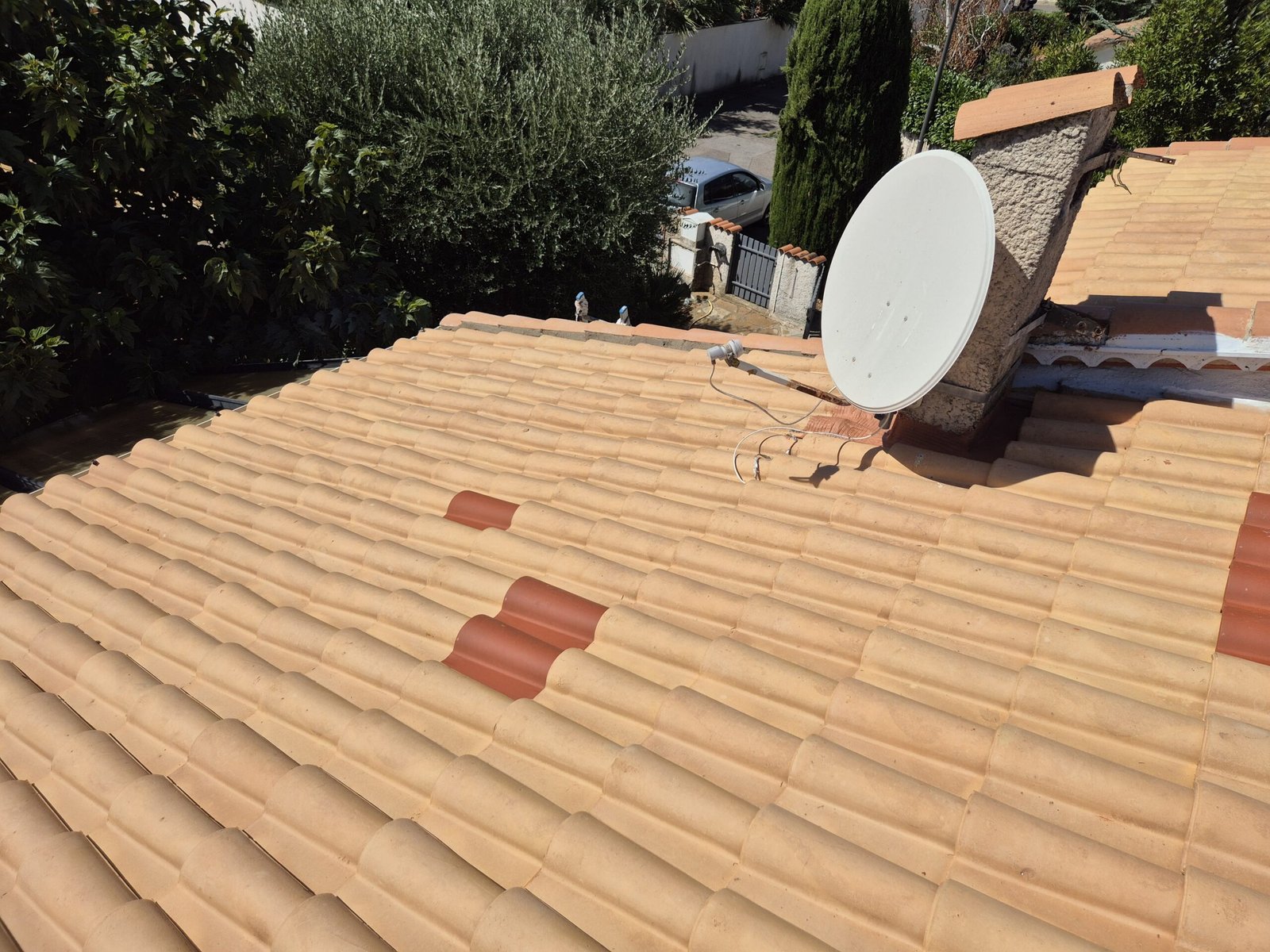 Nettoyage de toiture