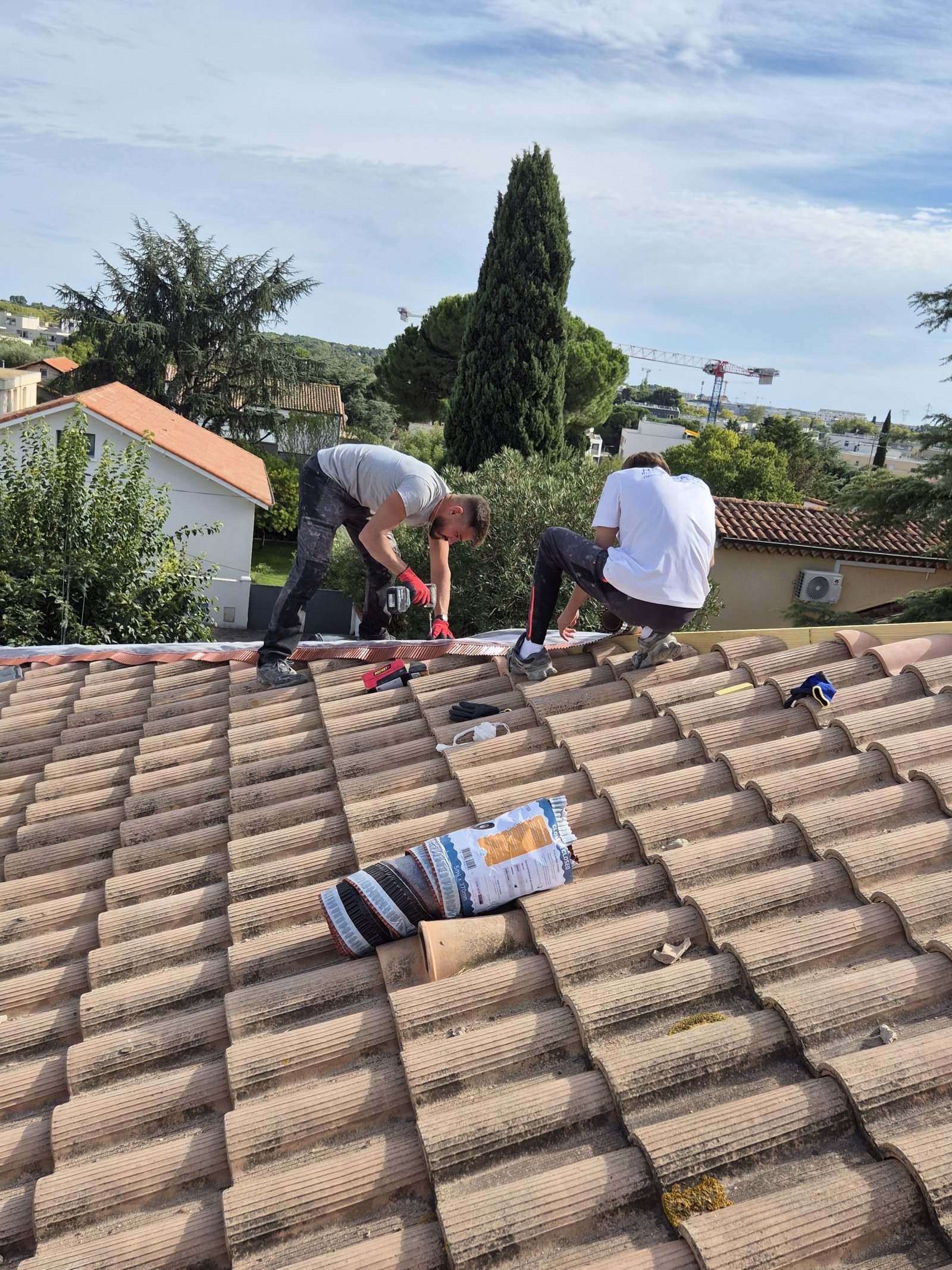 Couvreur à Sète